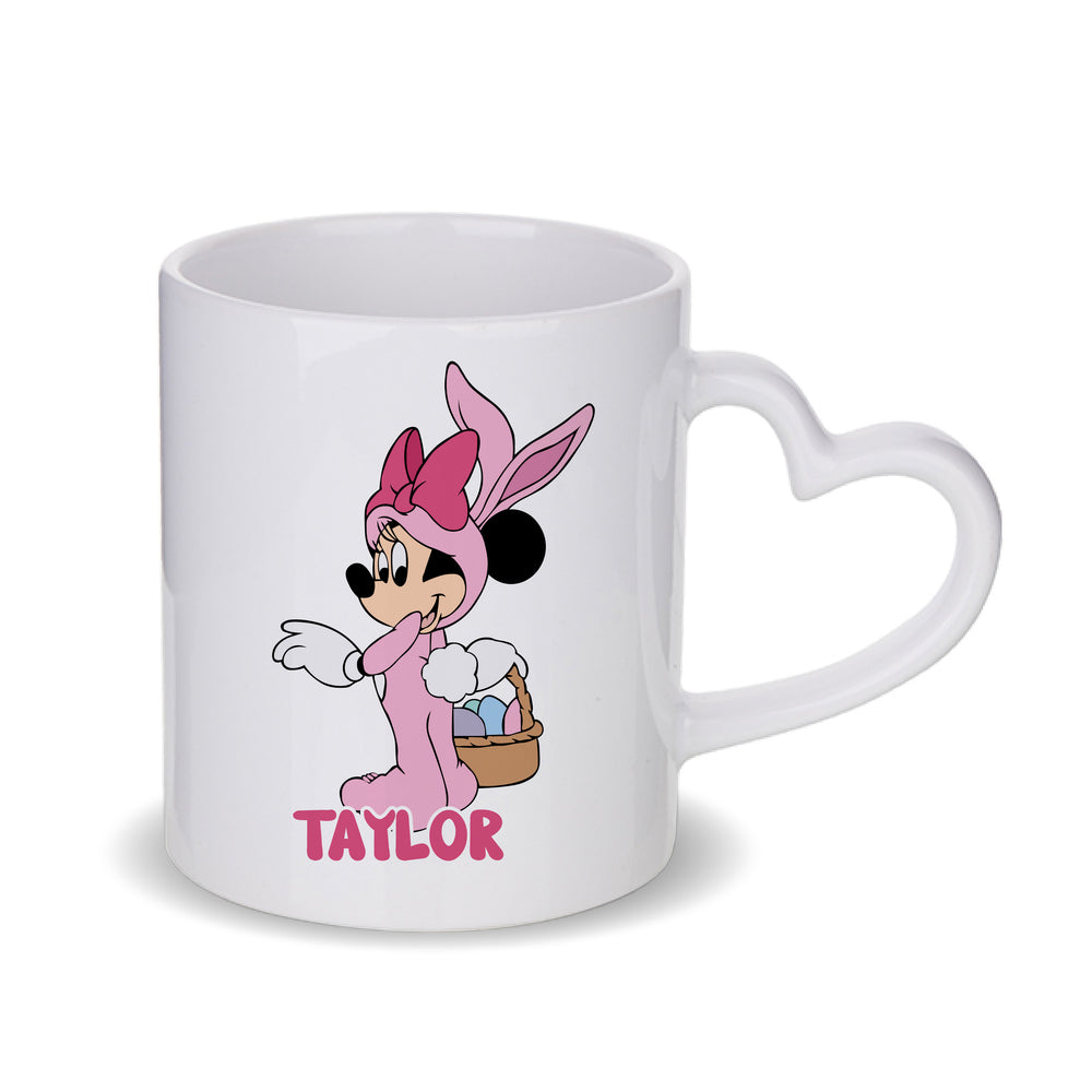 Personalised Easter Minnie Mug