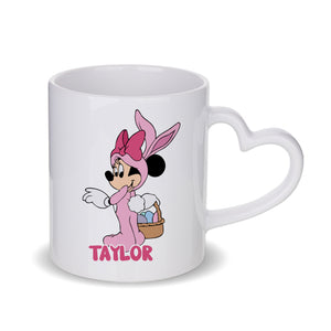 Personalised Easter Minnie Mug