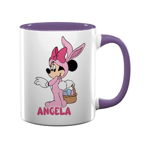 Personalised Easter Minnie Mug