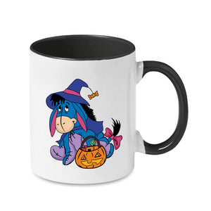 
            
                Load image into Gallery viewer, Witchy Eeyore Black Handle Mug
            
        