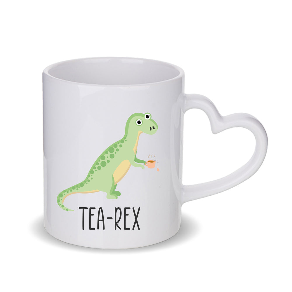 Dinosaur White Mug