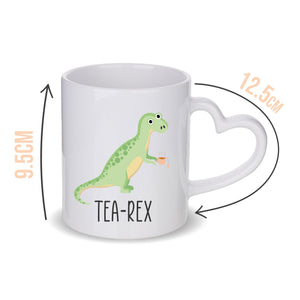 Dinosaur White Mug