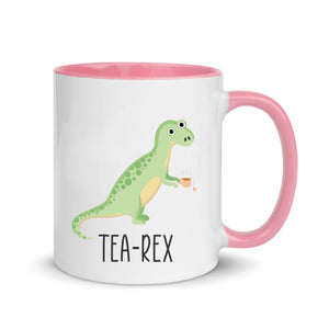 Dinosaur White Mug