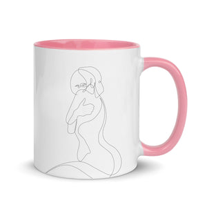 Woman Pose White Mug