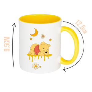 Sleepy Winnie White Mug