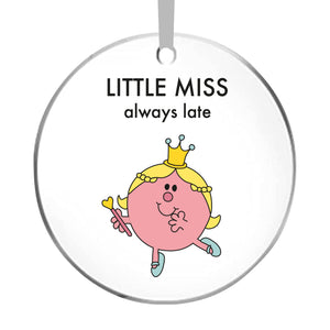 Little Miss Always Late Car Accessory