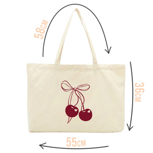 Cherry Coded Tote