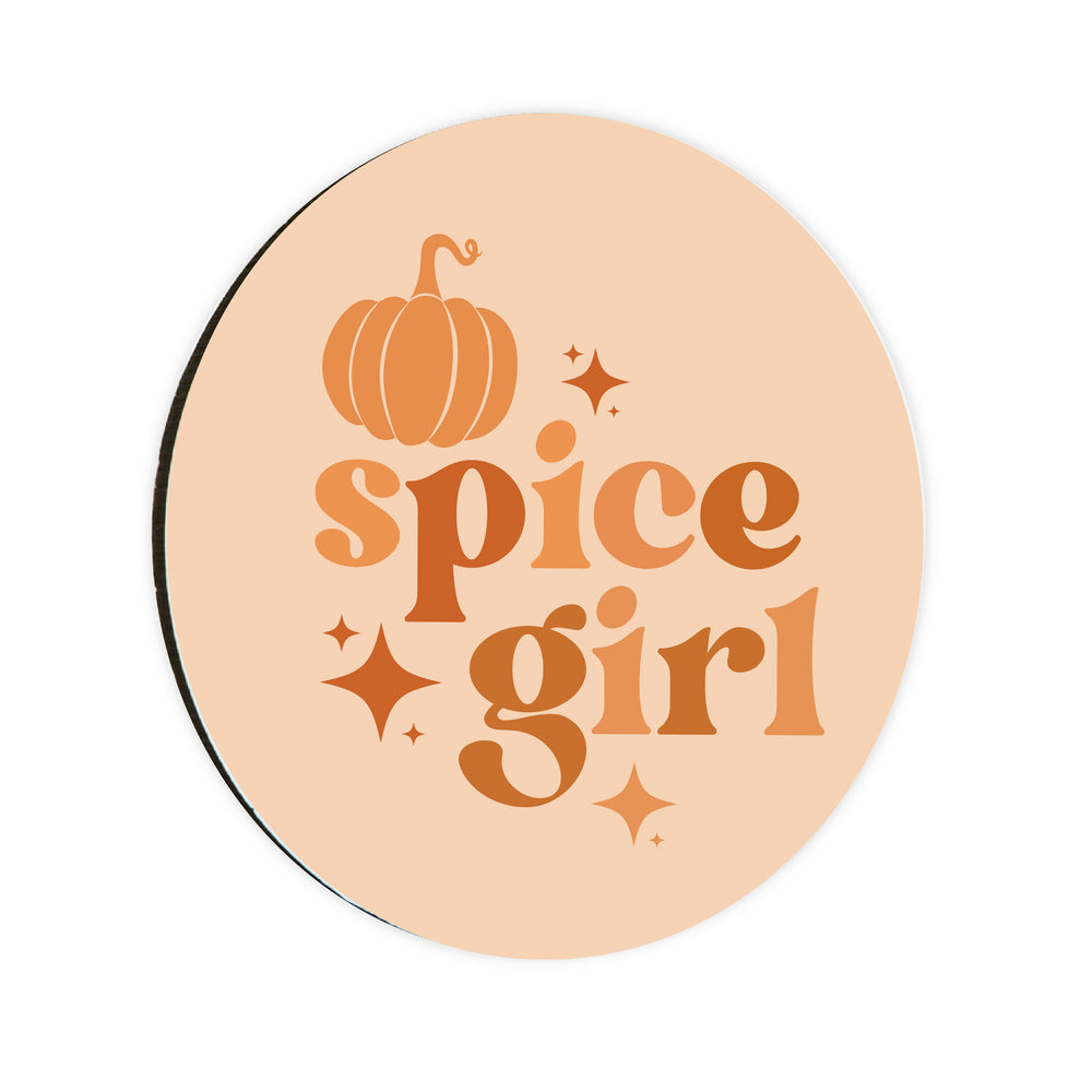 Spice Girl Circle Coaster
