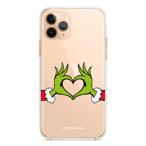 Grinchy Heart Phone Case