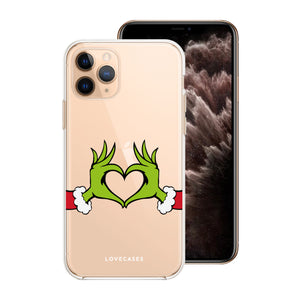 Grinchy Heart Phone Case