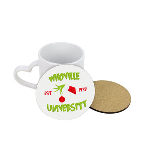 
            
                Load image into Gallery viewer, Whoville University Circle Coaster
            
        