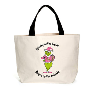 Boujee Grinch Tote