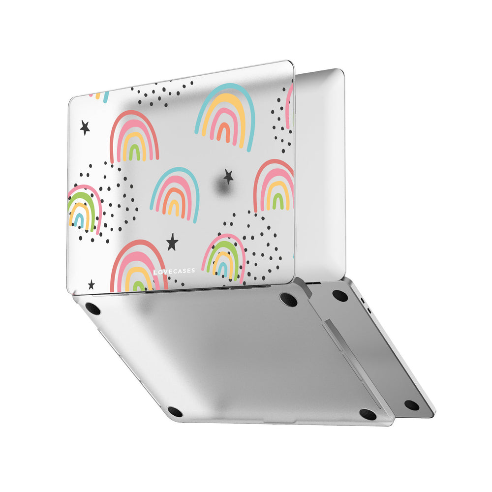 Pc Case Rabow Romaion Abstract Rainbow MacBook Case – LoveCases