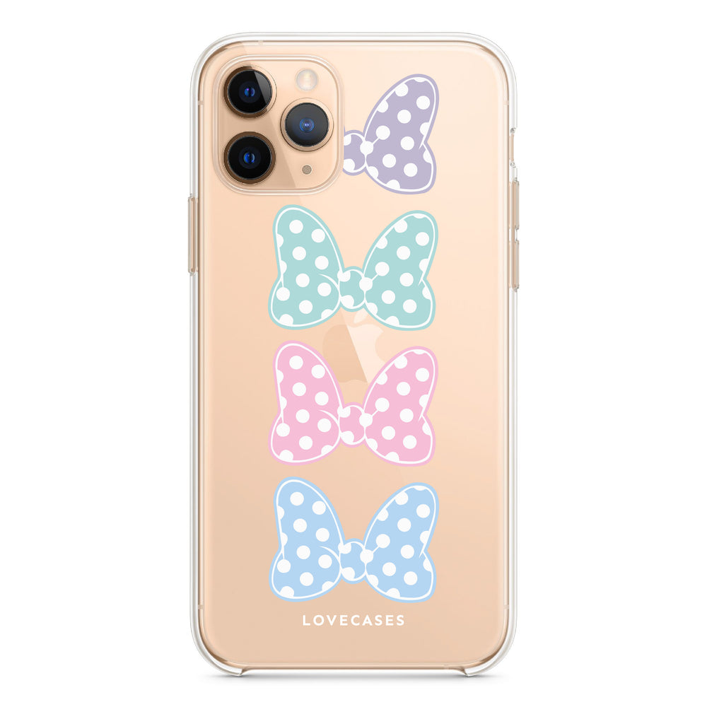 Pastel Minnie Bow Phone Case