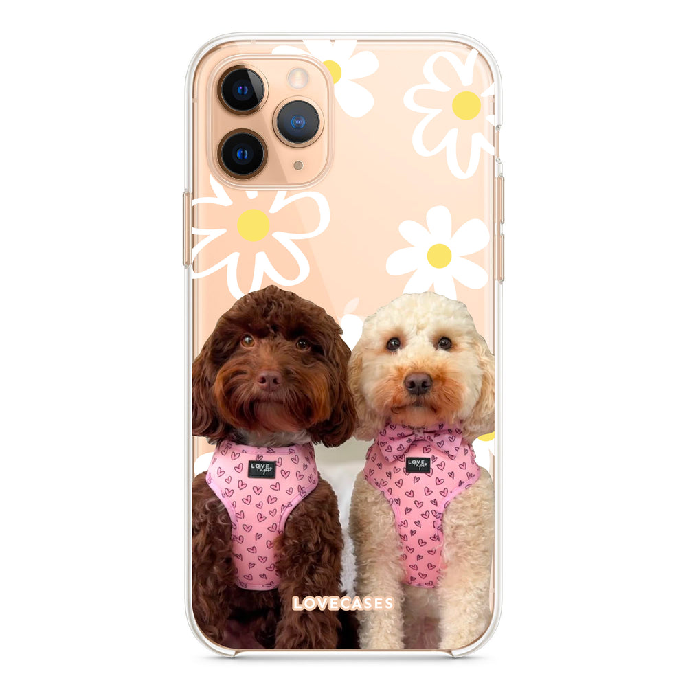 Personalised Oopsy Daisy Pet Portrait Phone Case