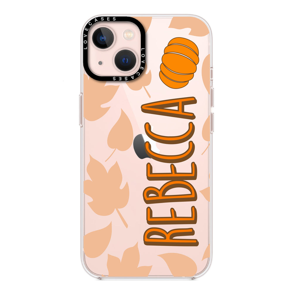 Personalised Pumpkin Name Premium Phone Case