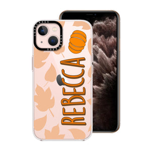 Personalised Pumpkin Name Premium Phone Case