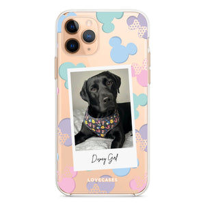 Personalised Disney Girl Polaroid Pet Phone Case