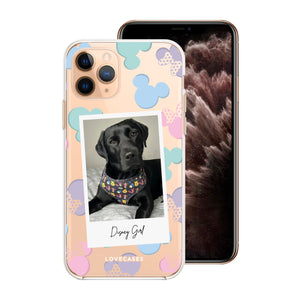 Personalised Disney Girl Polaroid Pet Phone Case