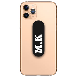 Personalised Bubble Initials Phone Loop