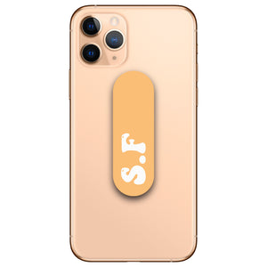 Personalised Bubble Initials Phone Loop