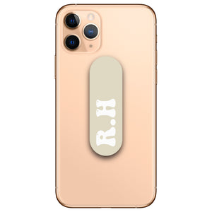 Personalised Bubble Initials Phone Loop