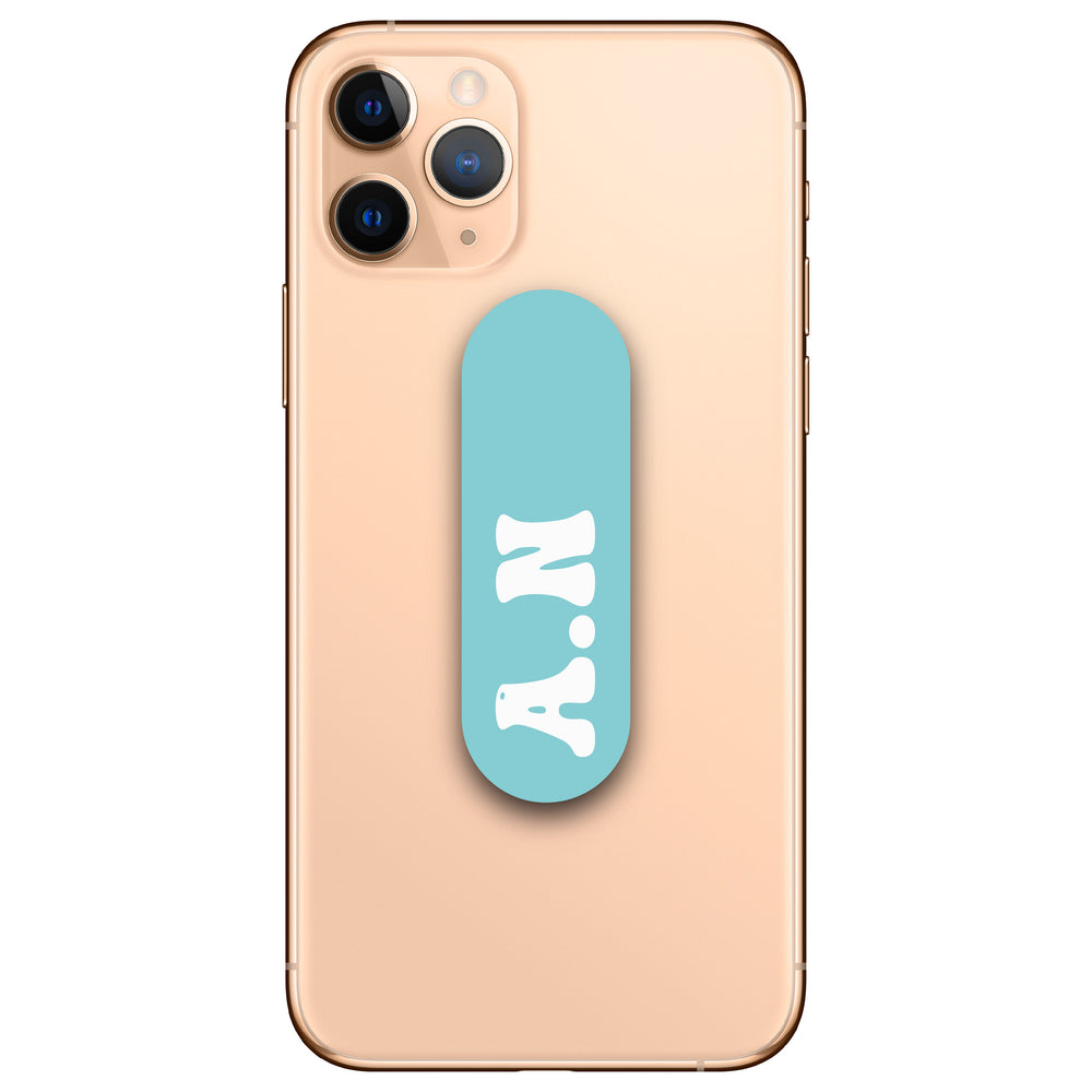 Personalised Bubble Initials Phone Loop