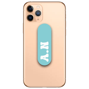 Personalised Bubble Initials Phone Loop