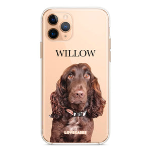 Personalised Minimalist Pet Portrait Phone Case