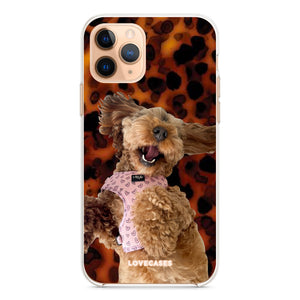 Personalised Tortoise Shell Pet Portrait Phone Case