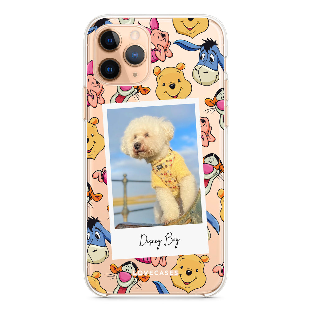 Personalised Disney Boy Polaroid Pet Phone Case