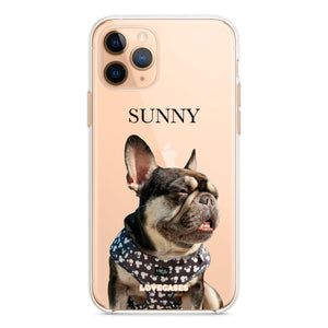 Personalised Minimalist Pet Portrait Phone Case