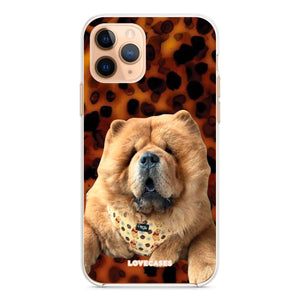 Personalised Tortoise Shell Pet Portrait Phone Case