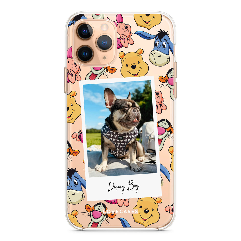 Personalised Disney Boy Polaroid Pet Phone Case
