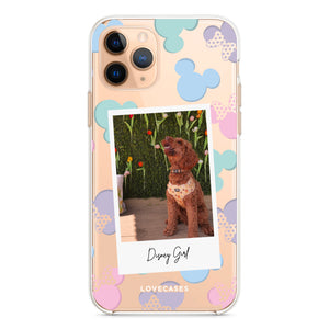Personalised Disney Girl Polaroid Pet Phone Case