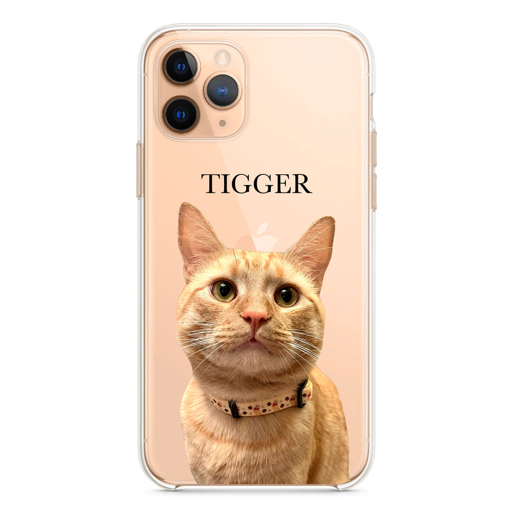Personalised Minimalist Pet Portrait Phone Case