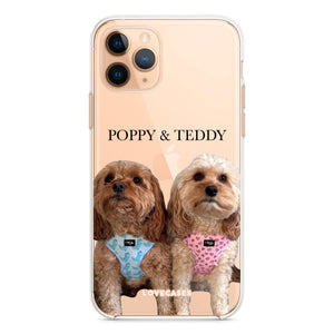 Personalised Minimalist Pet Portrait Phone Case