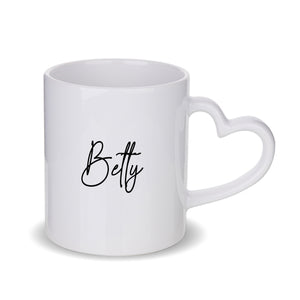 Personalised Script Mug