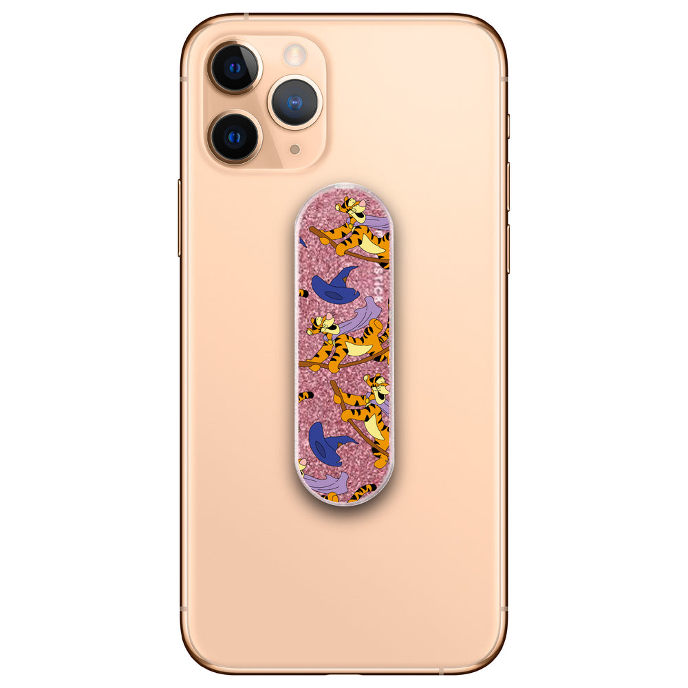 
            
                Load image into Gallery viewer, Tigger&amp;#39;s Hocus Pocus Hop Glitter Phone Loop
            
        