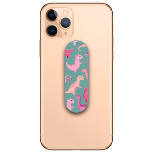 Pink Dinosaur Phone Loop