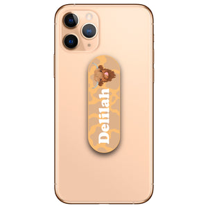 Personalised Highland Cow Phone Loop