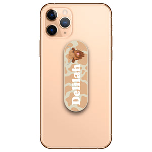 Personalised Highland Cow Phone Loop