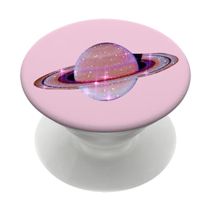 Pink Planet Kindle Grip Pop Holder & Stand