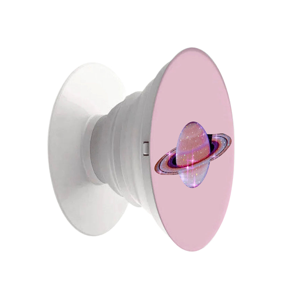 Pink Planet Kindle Grip Pop Holder & Stand