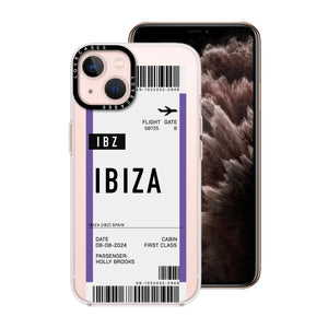 Personalised Boarding Pass Premium Phone Case