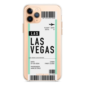 Personalised Boarding Pass Phone Case