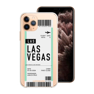 Personalised Boarding Pass Phone Case