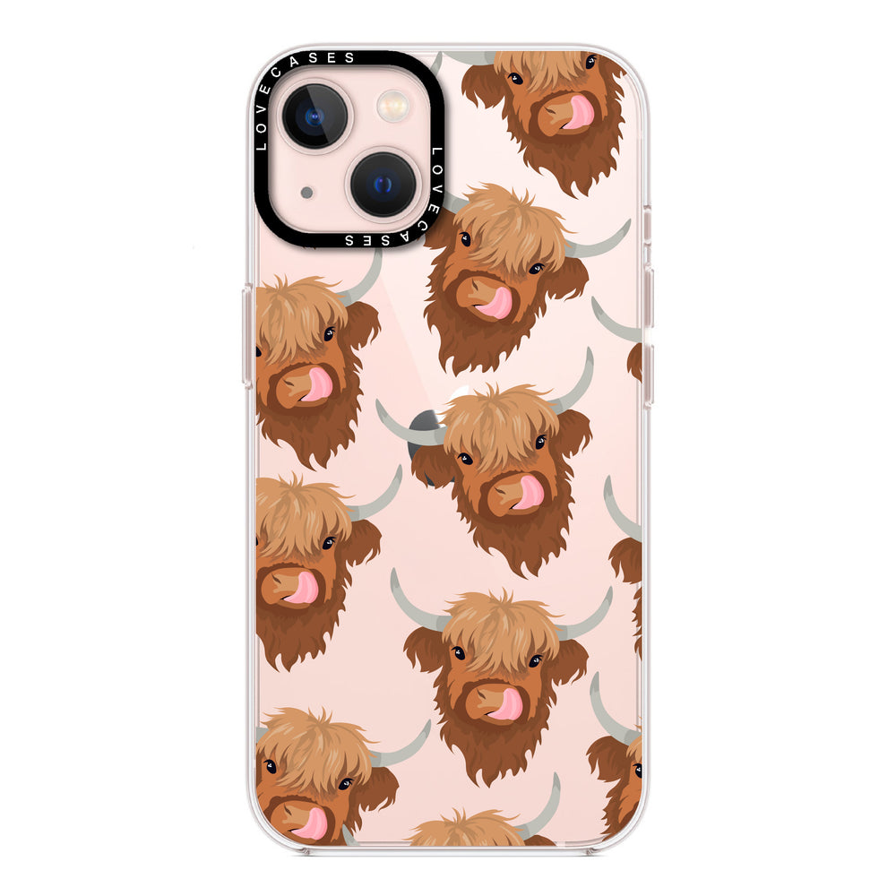 Henry the Highland Cow Premium Phone Case