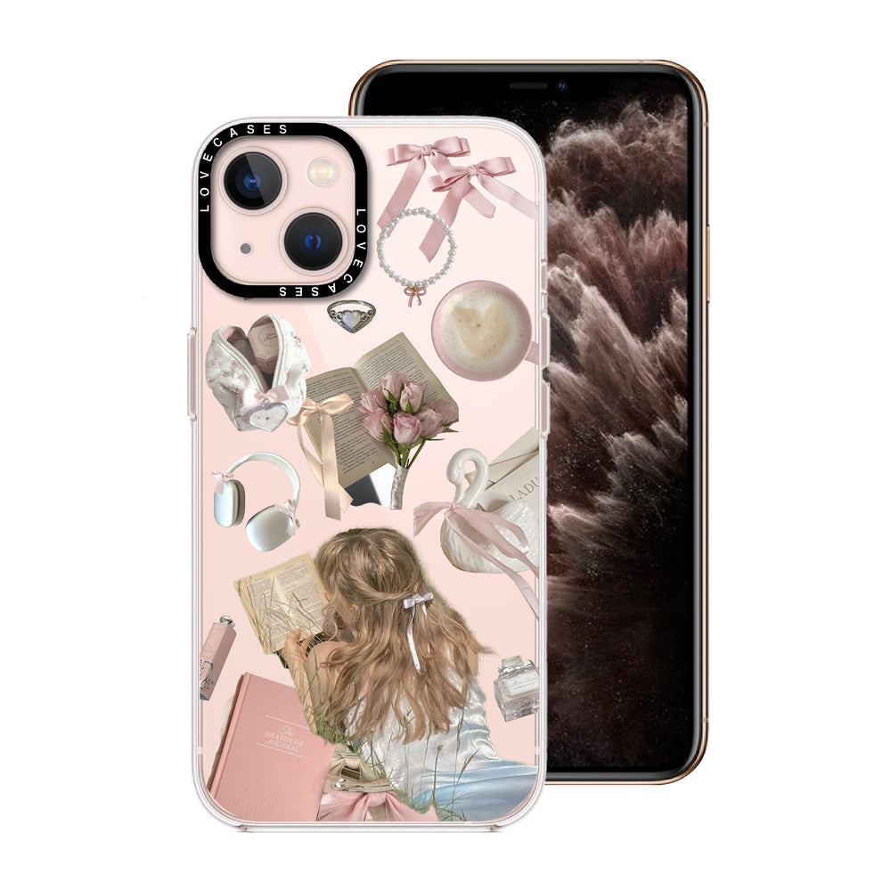 Blonde Soft Girl Aesthetic Premium Phone Case