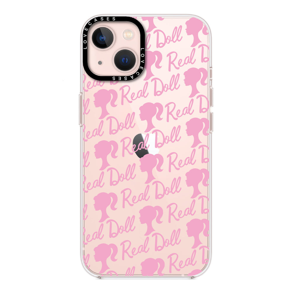Light Pink Doll Pattern Phone Case